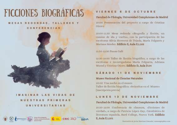 Ficciones biográficas. Mesas redondas, talleres y conferencias